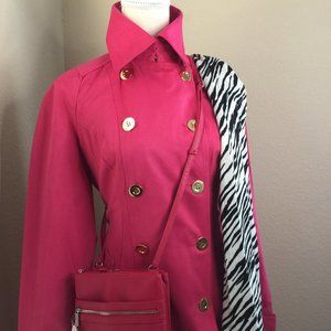 INC Rain or Shine  Double Breasted Coat